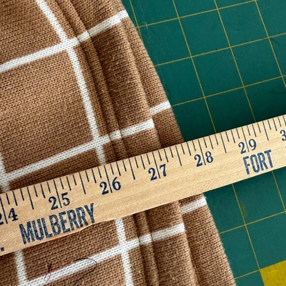 J. Crew Women's Tan Windowpane Plaid Pullover Turtleneck Sweater sz 2X Cozy - Picture 6 of 6